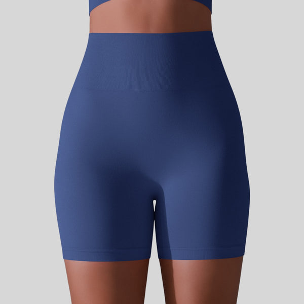 Womens Yoga Activewear 90% nylon 10%spandex Seamless Shorts Y-6659 print logo 1