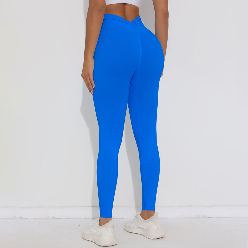 Womens Training Yoga 90%nylon 10%spandex Leggings Y-6659 print logo 2