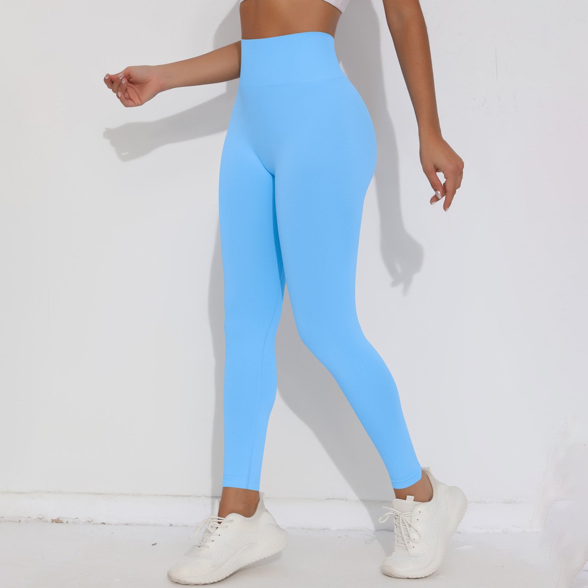 Womens Training Yoga 90%nylon 10%spandex Leggings Y-6659 print logo 36