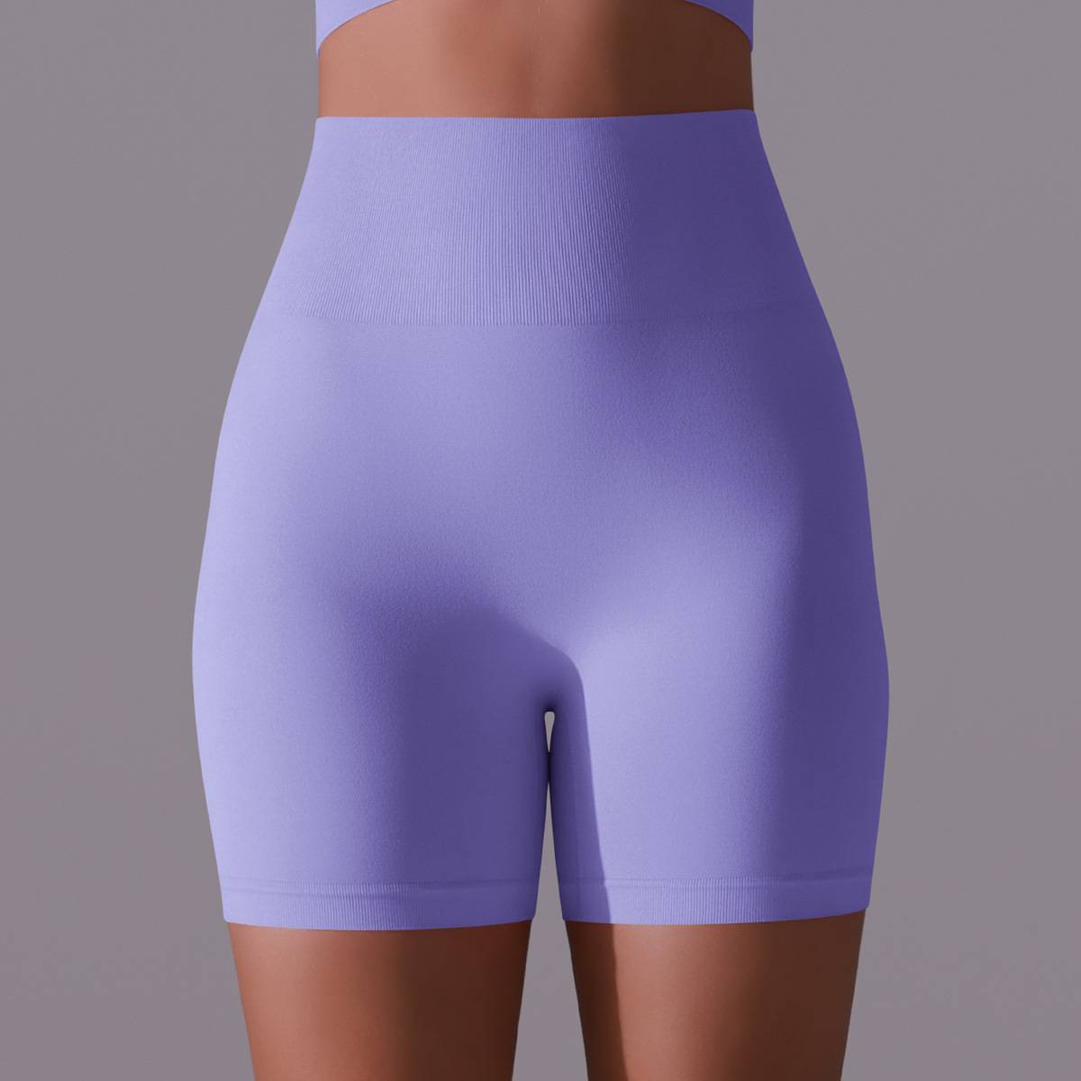 Womens Yoga Activewear 90% nylon 10%spandex Seamless Shorts Y-6659 print logo 26