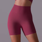 Womens Yoga Activewear 90% nylon 10%spandex Seamless Shorts Y-6659 print logo 62