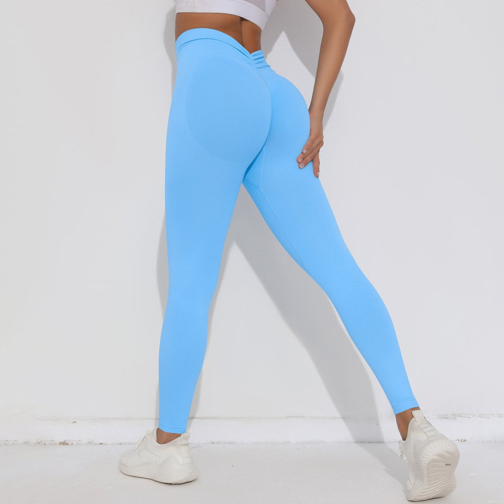 Womens Training Yoga 90%nylon 10%spandex Leggings Y-6659 print logo 32