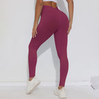 Womens Training Yoga 90%nylon 10%spandex Leggings Y-6659 print logo 52