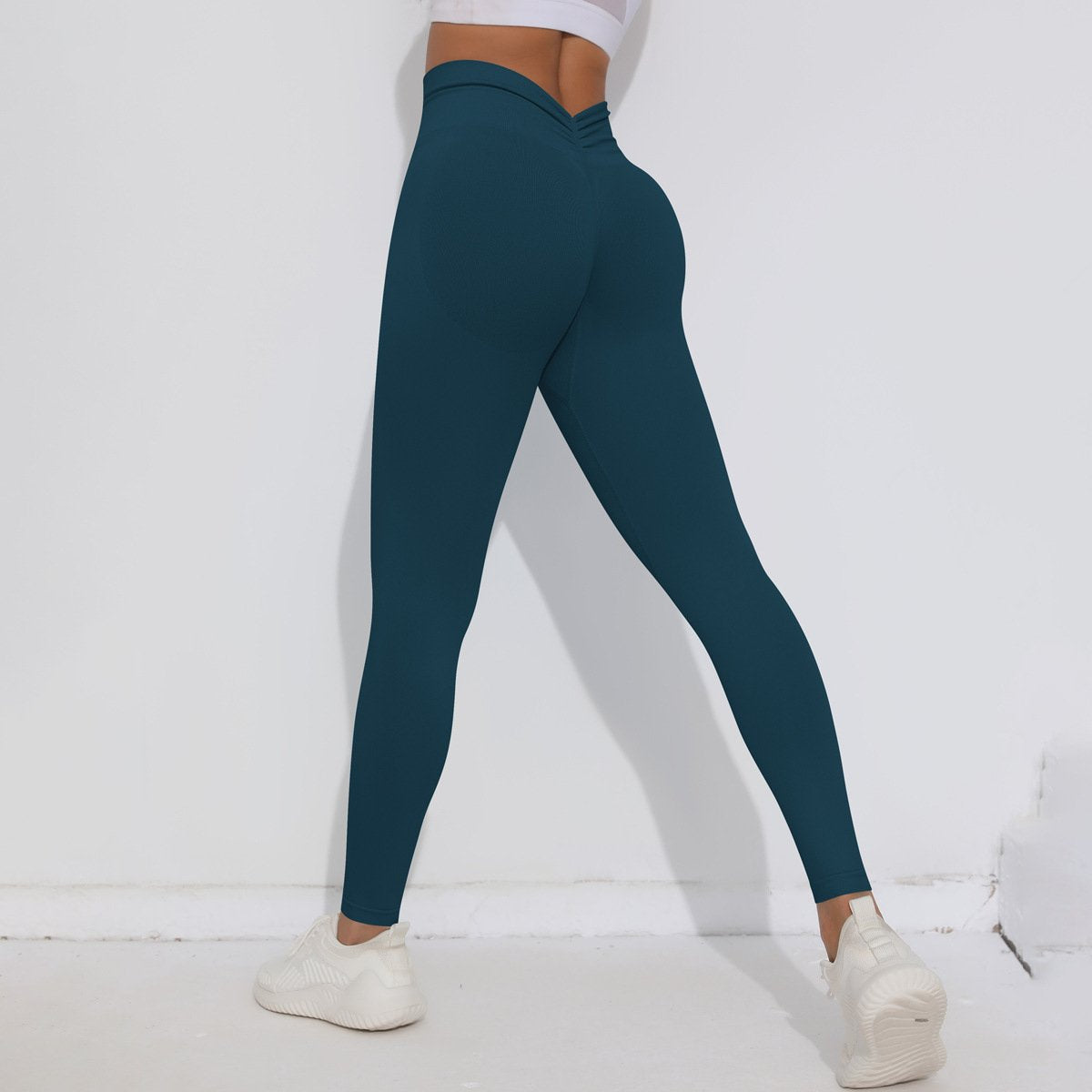 Womens Training Yoga 90%nylon 10%spandex Leggings Y-6659 print logo 8