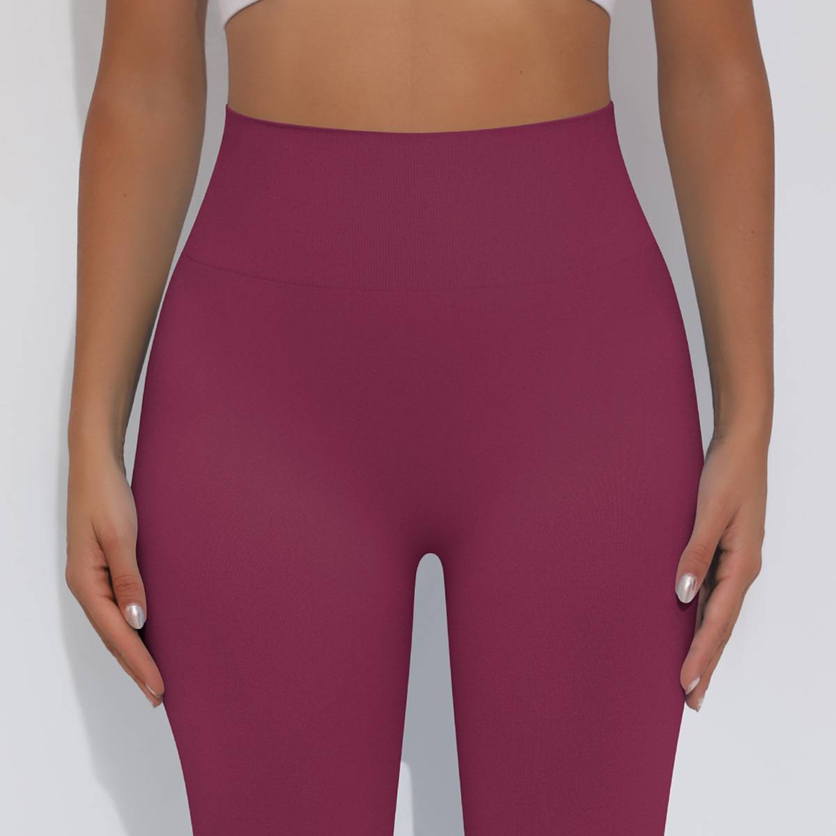 Womens Training Yoga 90%nylon 10%spandex Leggings Y-6659 print logo 60