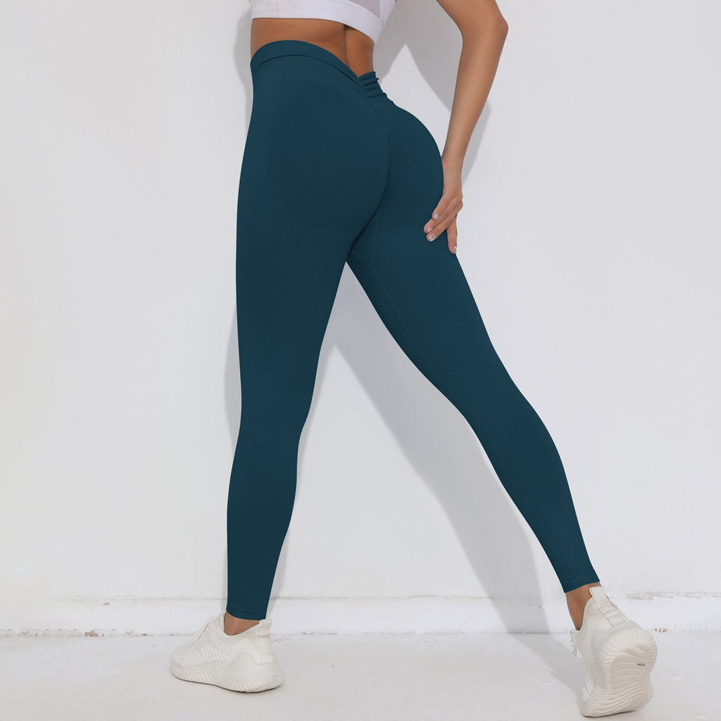 Womens Training Yoga 90%nylon 10%spandex Leggings Y-6659 print logo 72