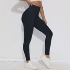 Womens Training Yoga 90%nylon 10%spandex Leggings Y-6659 print logo 48