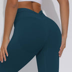 Womens Training Yoga 90%nylon 10%spandex Leggings Y-6659 print logo 80