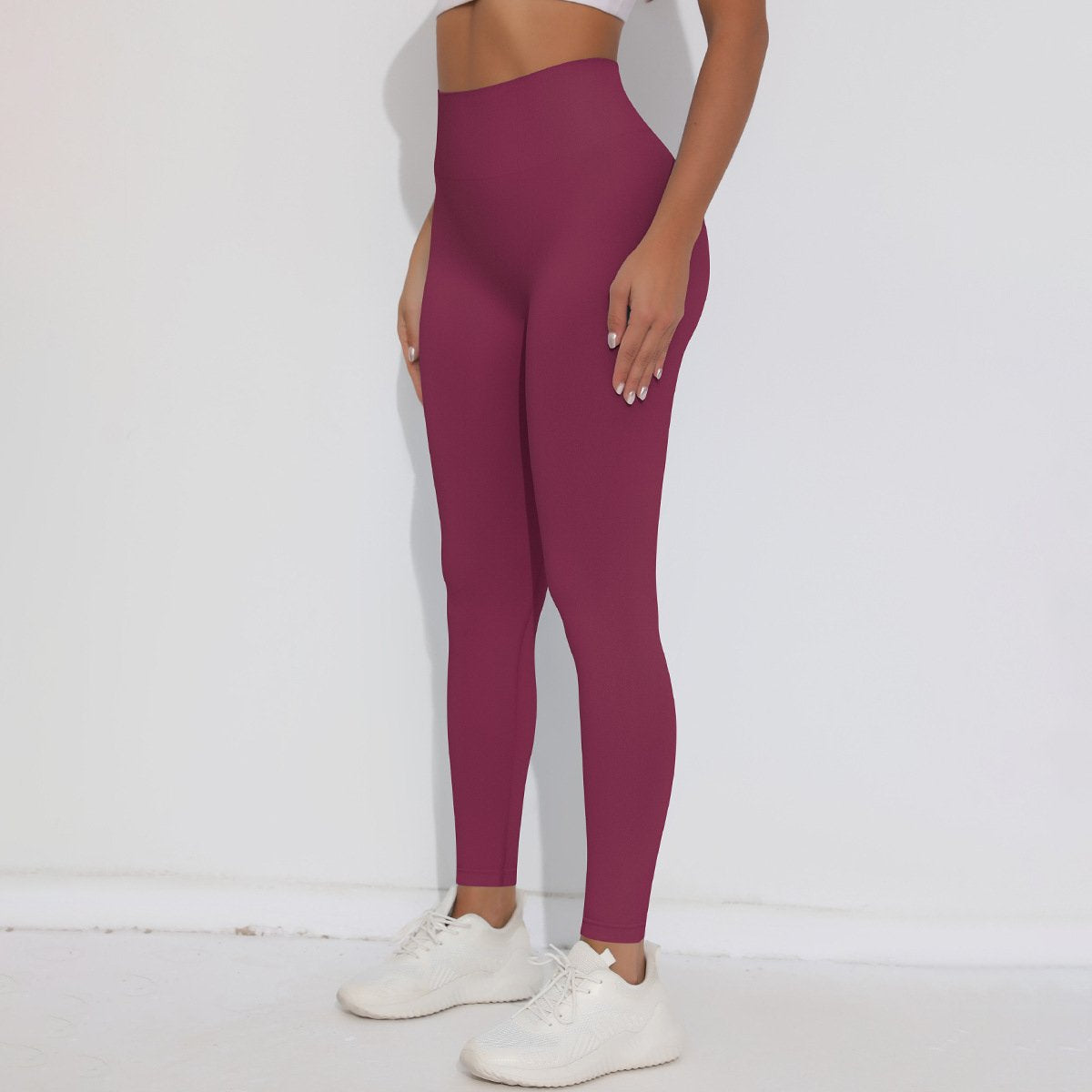 Womens Training Yoga 90%nylon 10%spandex Leggings Y-6659 print logo 57