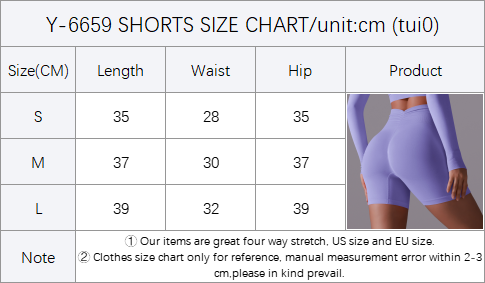Womens Yoga Activewear 90% nylon 10%spandex Seamless Shorts Y-6659 print logo 3
