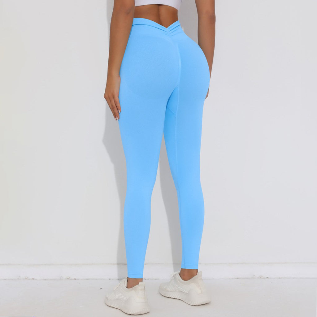 Womens Training Yoga 90%nylon 10%spandex Leggings Y-6659 print logo 33