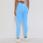 Womens Training Yoga 90%nylon 10%spandex Leggings Y-6659 print logo 33
