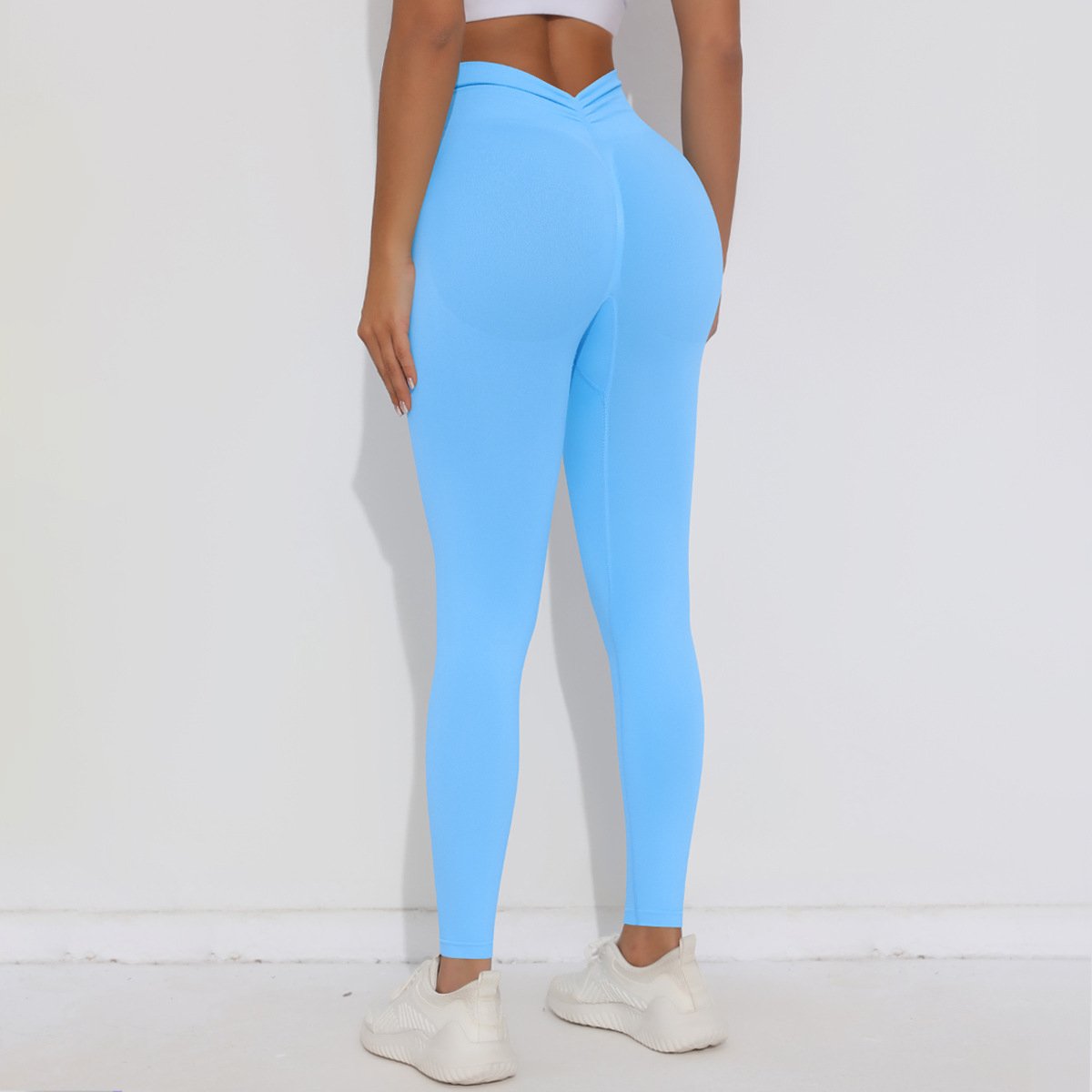 Womens Training Yoga 90%nylon 10%spandex Leggings Y-6659 print logo 33