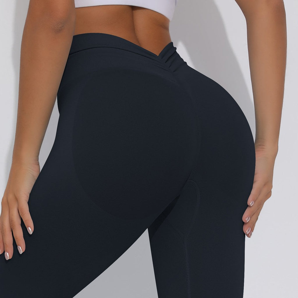 Womens Training Yoga 90%nylon 10%spandex Leggings Y-6659 print logo 49