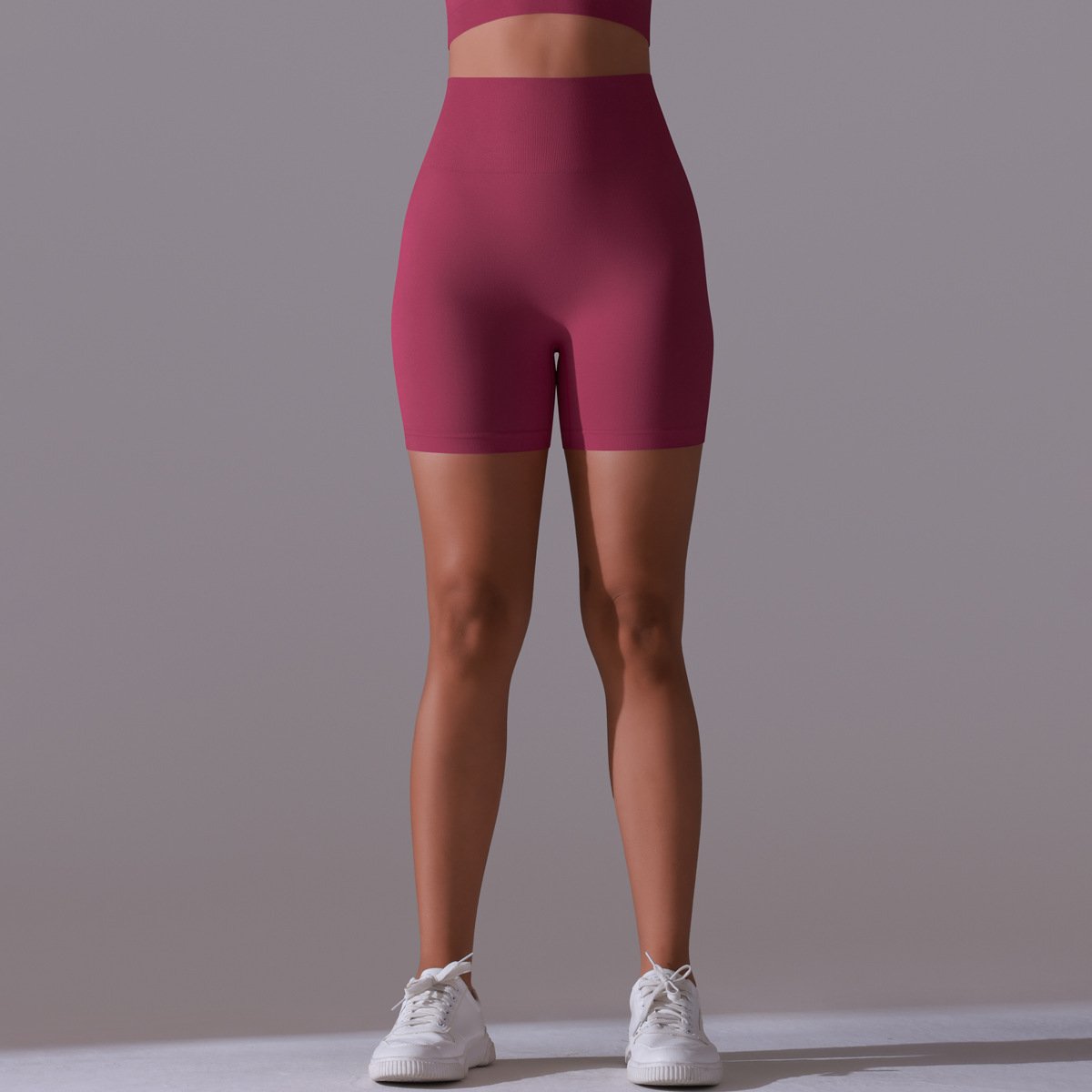 Womens Yoga Activewear 90% nylon 10%spandex Seamless Shorts Y-6659 print logo 51