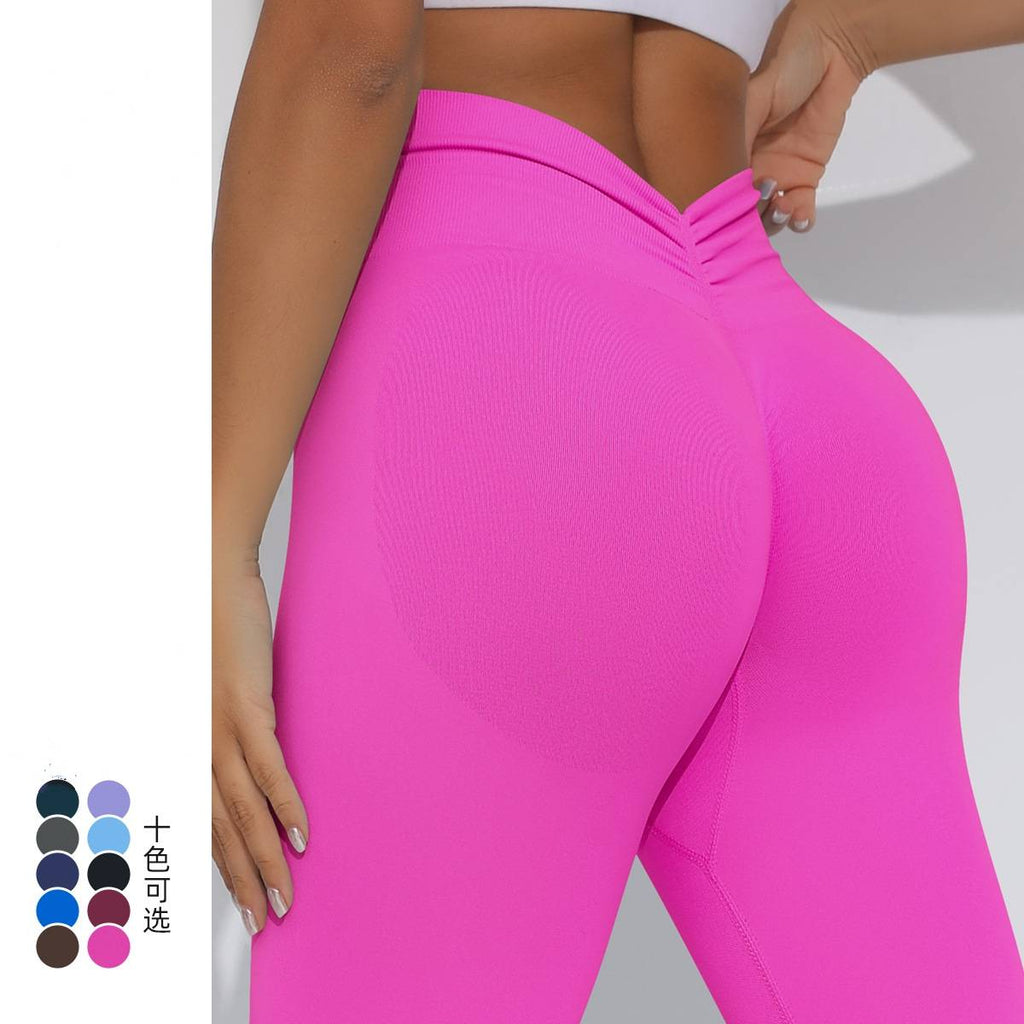 Womens Training Yoga 90%nylon 10%spandex Leggings Y-6659 print logo 13