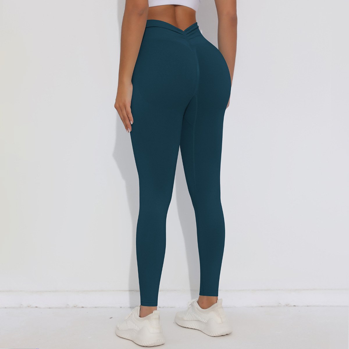 Womens Training Yoga 90%nylon 10%spandex Leggings Y-6659 print logo 73