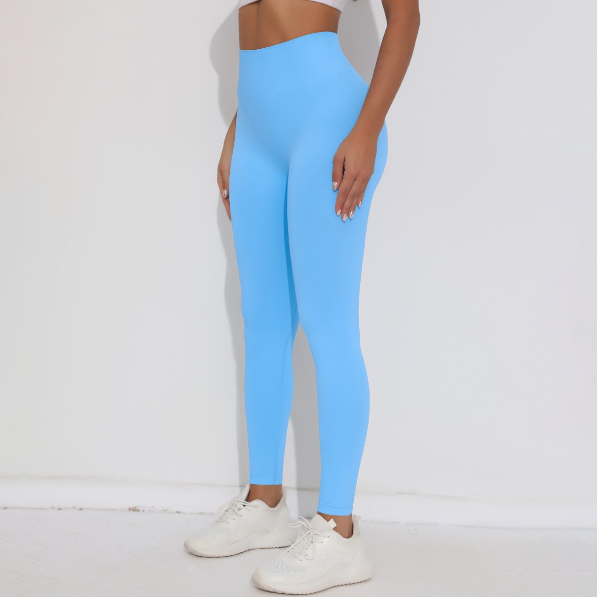 Womens Training Yoga 90%nylon 10%spandex Leggings Y-6659 print logo 37