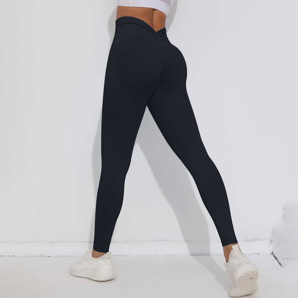Womens Training Yoga 90%nylon 10%spandex Leggings Y-6659 print logo 5