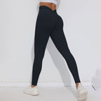 Womens Training Yoga 90%nylon 10%spandex Leggings Y-6659 print logo 5