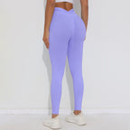 Womens Training Yoga 90%nylon 10%spandex Leggings Y-6659 print logo 26