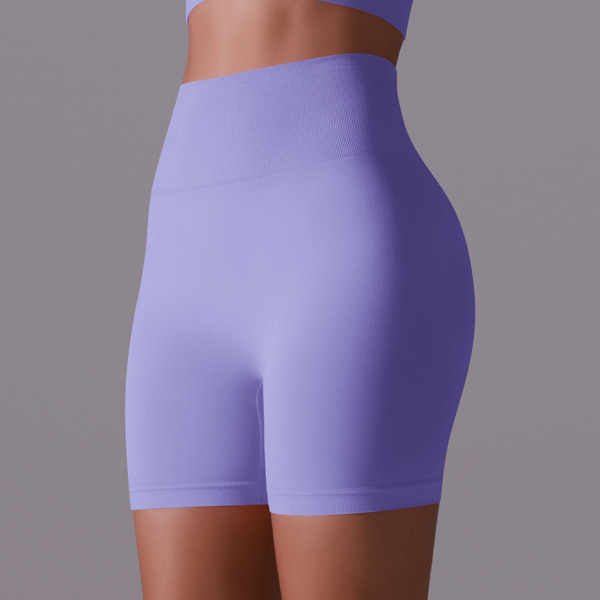 Womens Yoga Activewear 90% nylon 10%spandex Seamless Shorts Y-6659 print logo 28