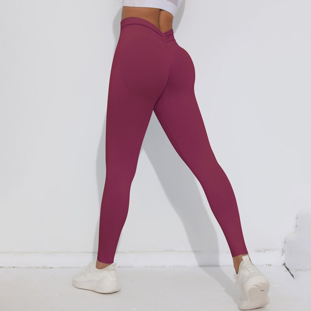 Womens Training Yoga 90%nylon 10%spandex Leggings Y-6659 print logo 6