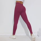 Womens Training Yoga 90%nylon 10%spandex Leggings Y-6659 print logo 6