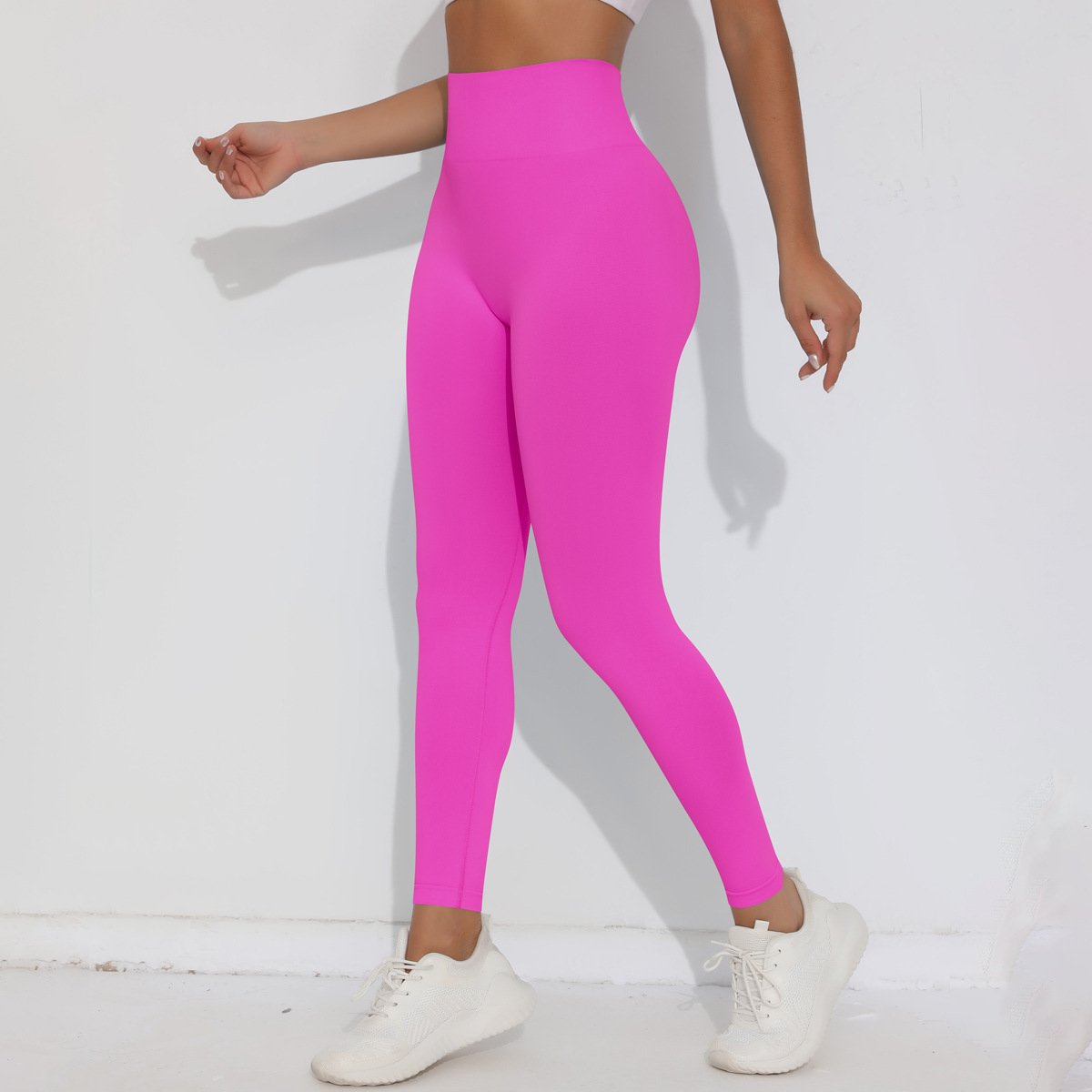 Womens Training Yoga 90%nylon 10%spandex Leggings Y-6659 print logo 66