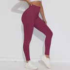 Womens Training Yoga 90%nylon 10%spandex Leggings Y-6659 print logo 58