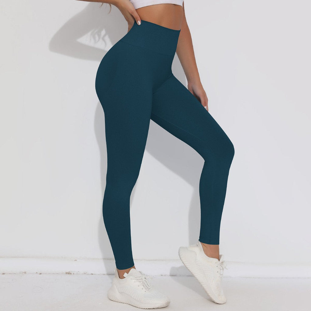 Womens Training Yoga 90%nylon 10%spandex Leggings Y-6659 print logo 78