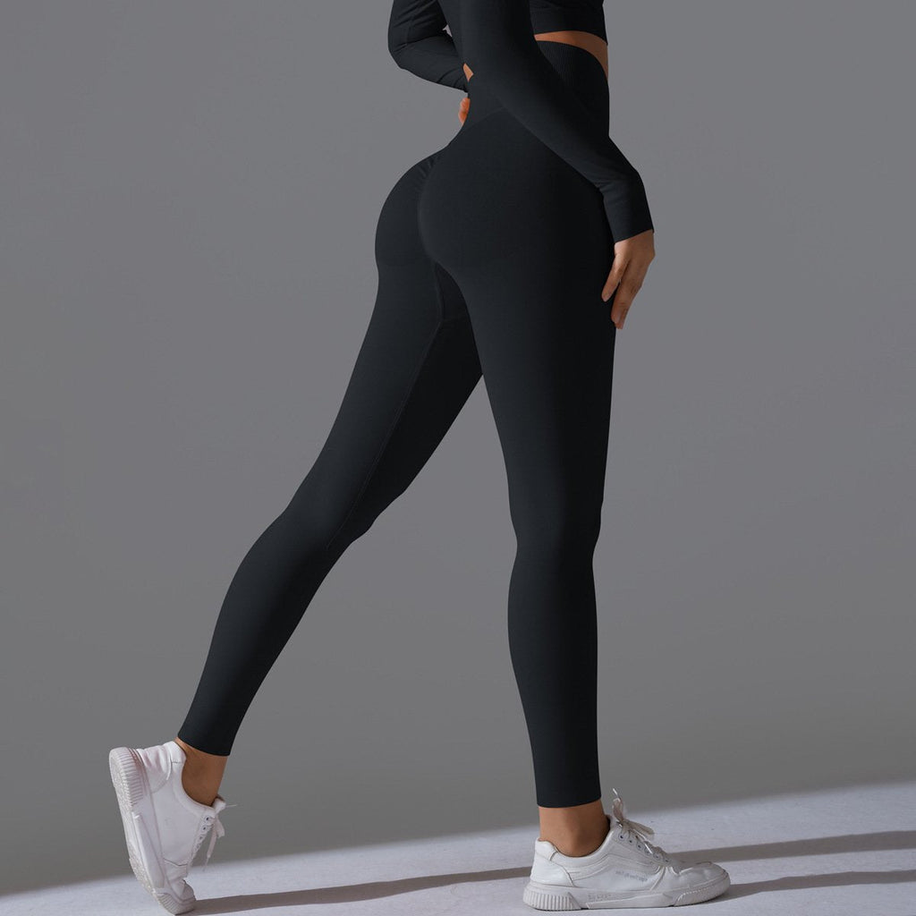 Womens Fitness Yoga 90%nylon 10%spandex Leggings Y-6666 print logo 41