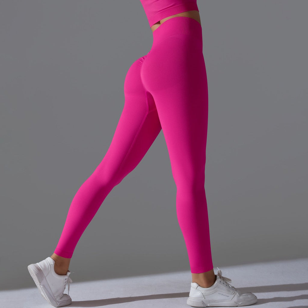 Womens Fitness Yoga 90%nylon 10%spandex Leggings Y-6666 print logo 5