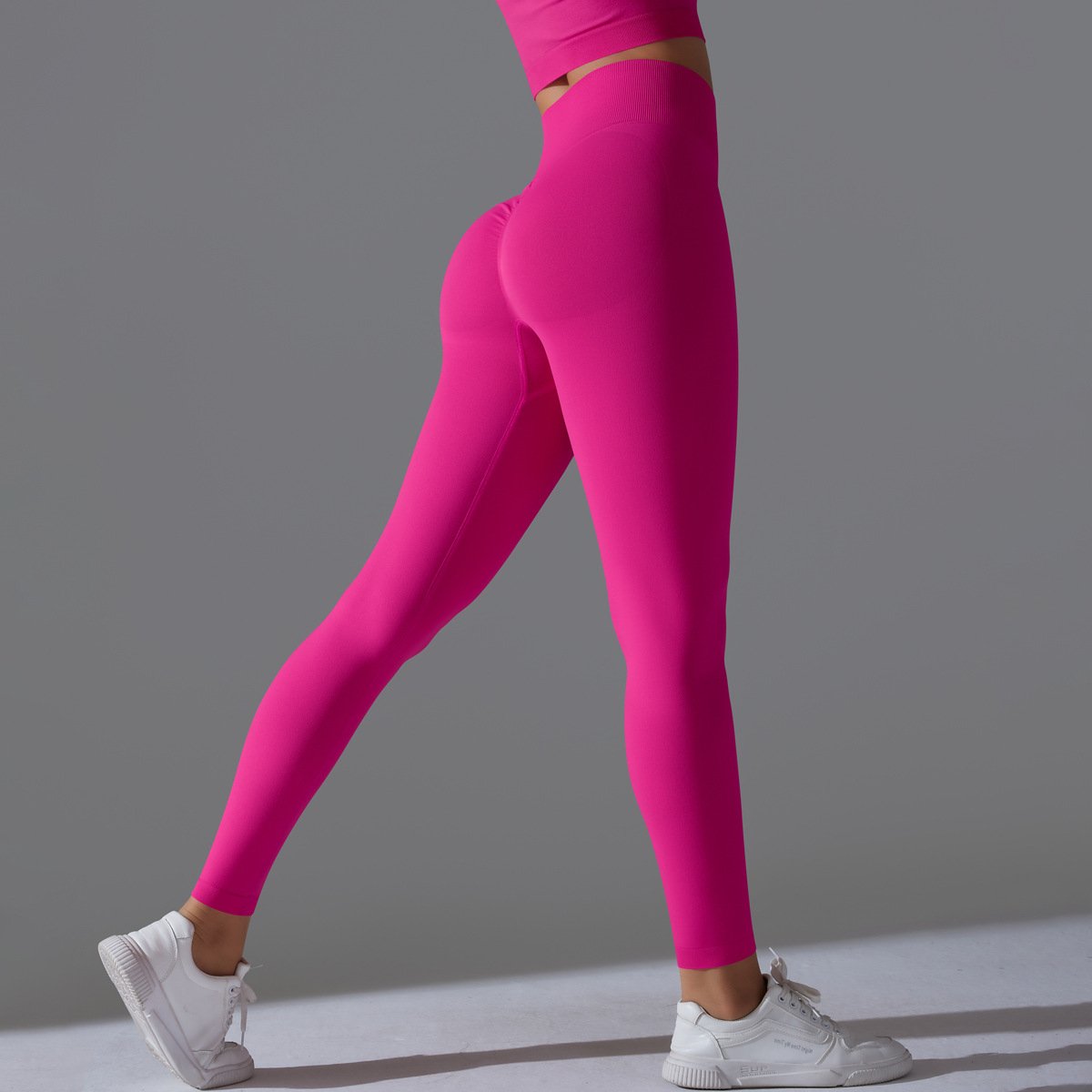 Womens Fitness Yoga 90%nylon 10%spandex Leggings Y-6666 print logo 5