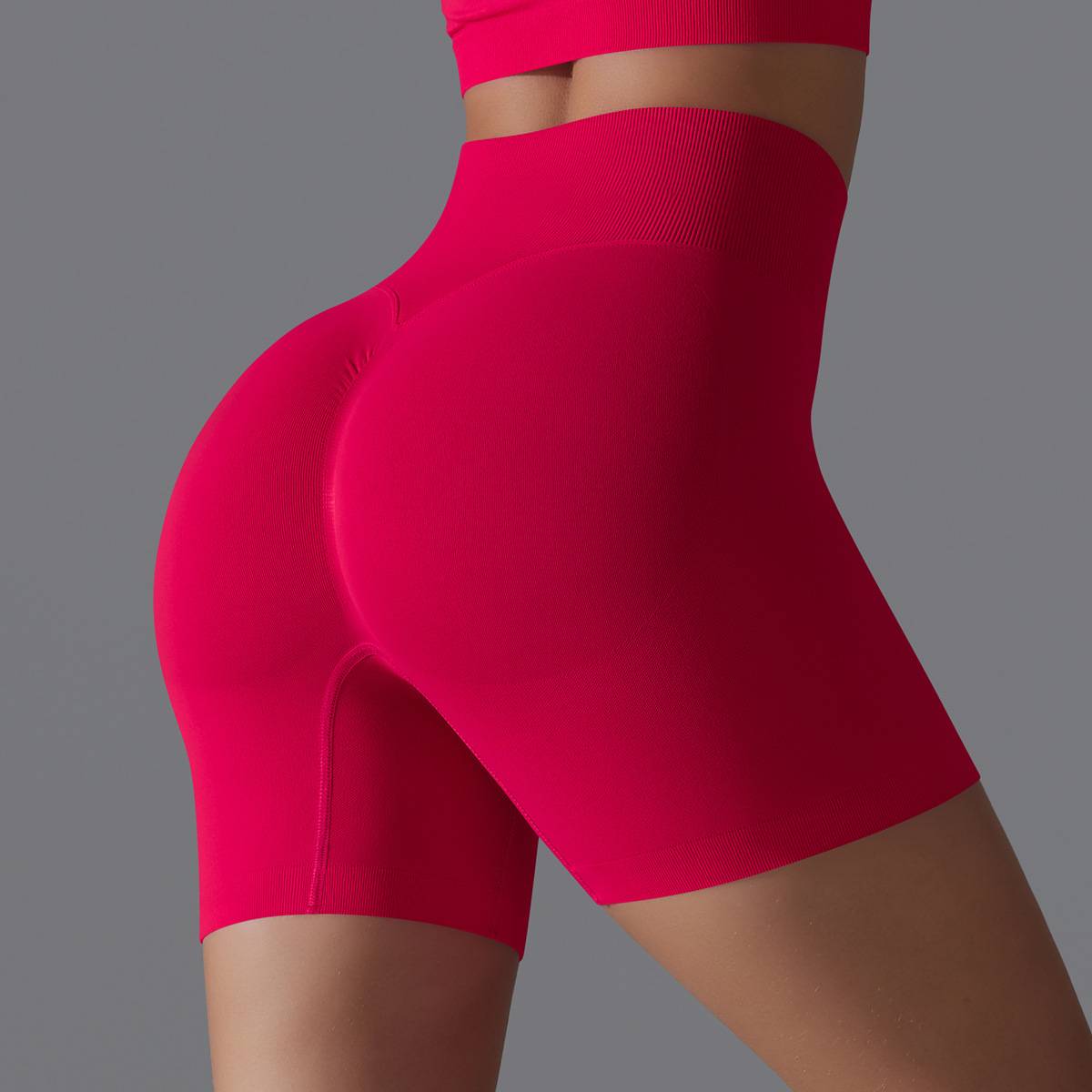 Womens Yoga Sportswear 90% nylon 10%spandex Seamless Shorts Y-6666 print logo 33