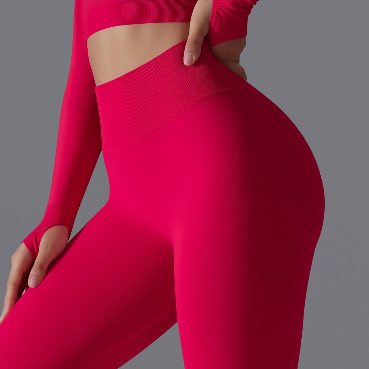 Womens Fitness Yoga 90%nylon 10%spandex Leggings Y-6666 print logo 33