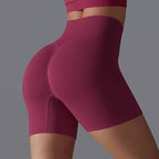 Womens Yoga Sportswear 90% nylon 10%spandex Seamless Shorts Y-6666 print logo 6