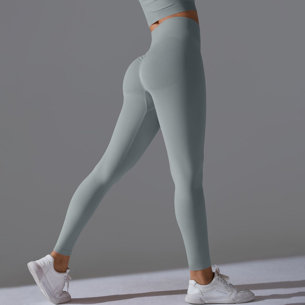 Womens Fitness Yoga 90%nylon 10%spandex Leggings Y-6666 print logo 14