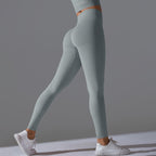 Womens Fitness Yoga 90%nylon 10%spandex Leggings Y-6666 print logo 14
