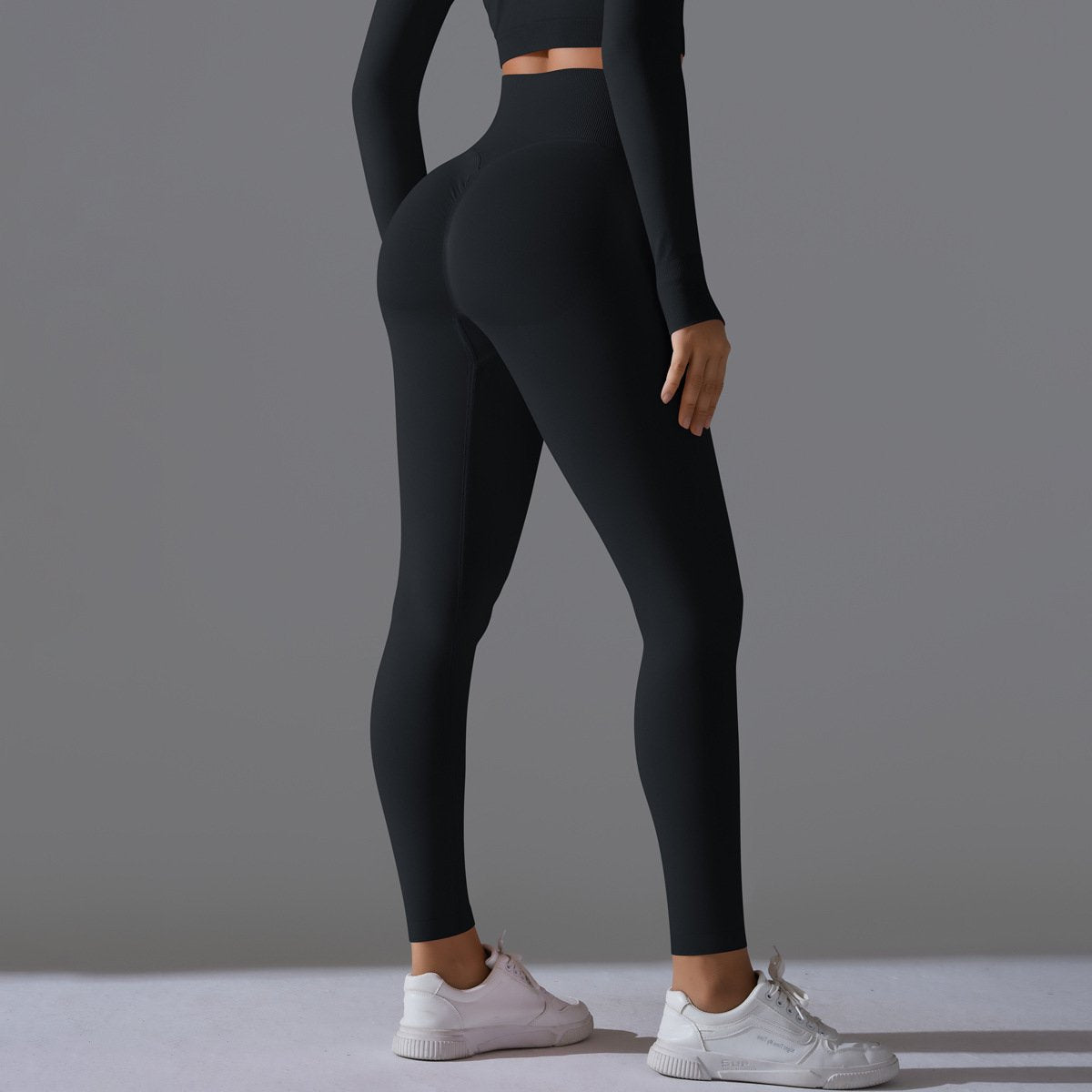 Womens Fitness Yoga 90%nylon 10%spandex Leggings Y-6666 print logo 43