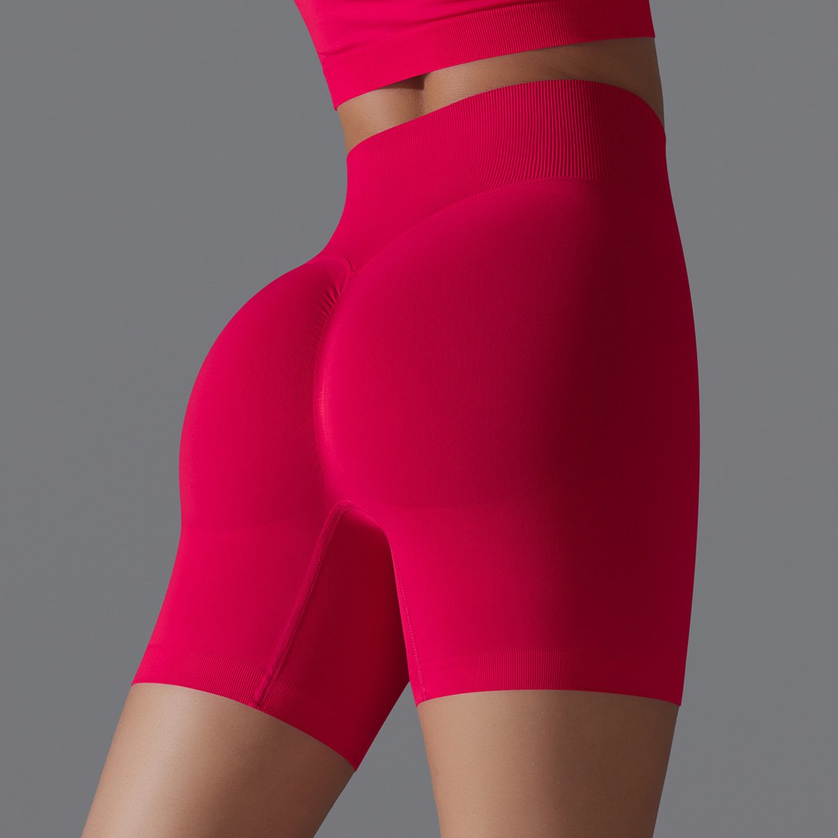 Womens Yoga Sportswear 90% nylon 10%spandex Seamless Shorts Y-6666 print logo 31