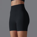 Womens Yoga Sportswear 90% nylon 10%spandex Seamless Shorts Y-6666 print logo 43
