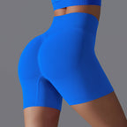 Womens Yoga Sportswear 90% nylon 10%spandex Seamless Shorts Y-6666 print logo 15