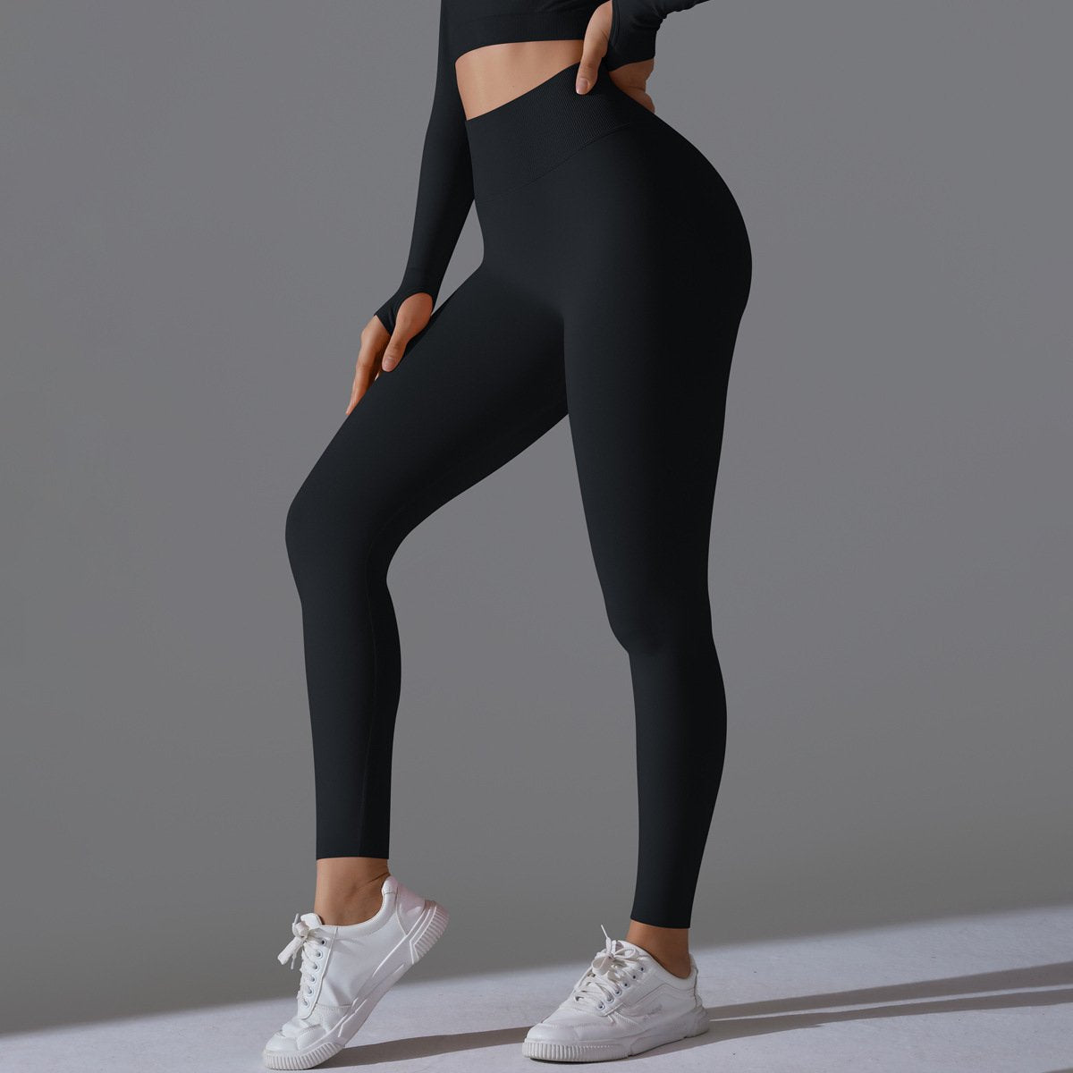 Womens Fitness Yoga 90%nylon 10%spandex Leggings Y-6666 print logo 39