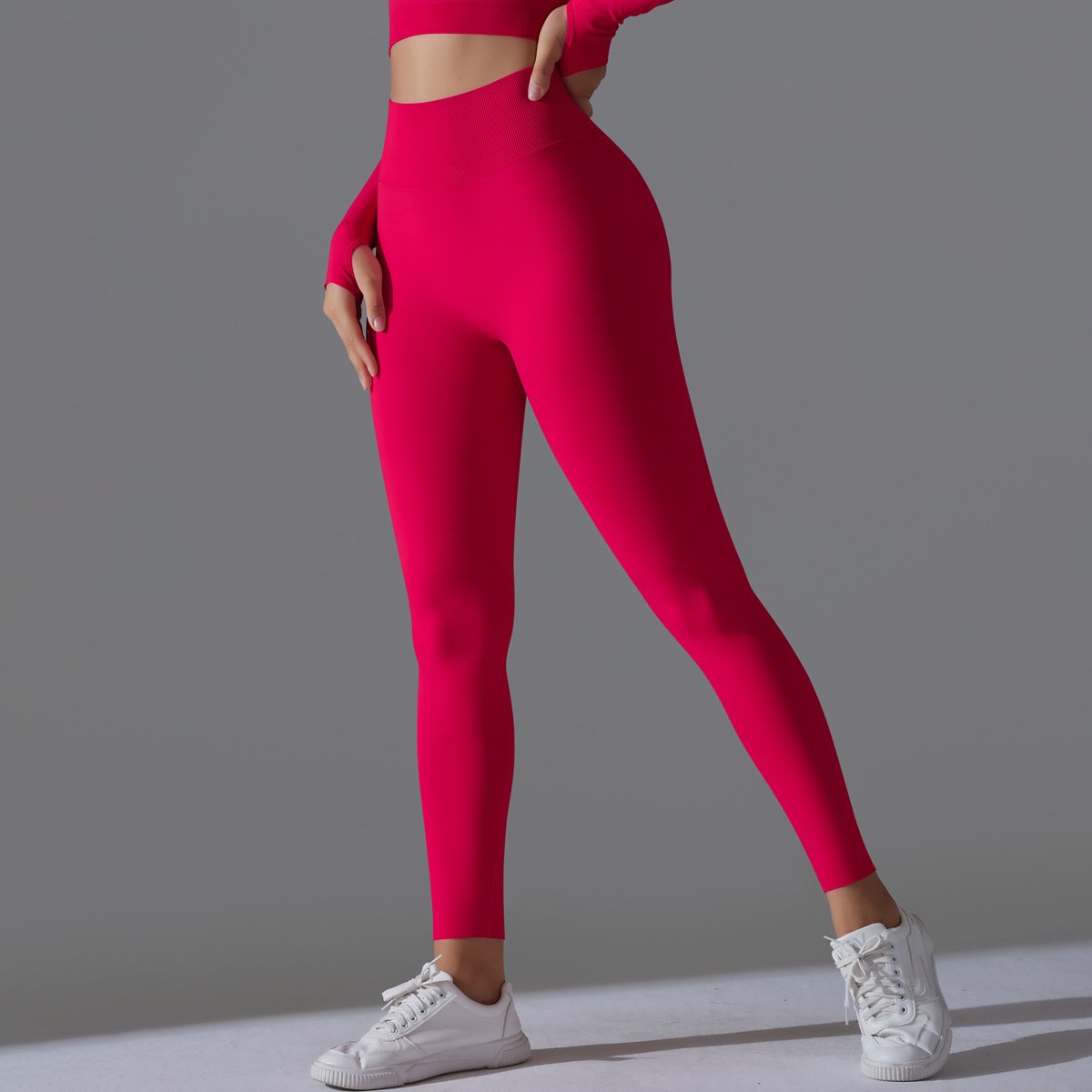 Womens Fitness Yoga 90%nylon 10%spandex Leggings Y-6666 print logo 24