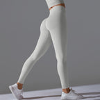 Womens Fitness Yoga 90%nylon 10%spandex Leggings Y-6666 print logo 16