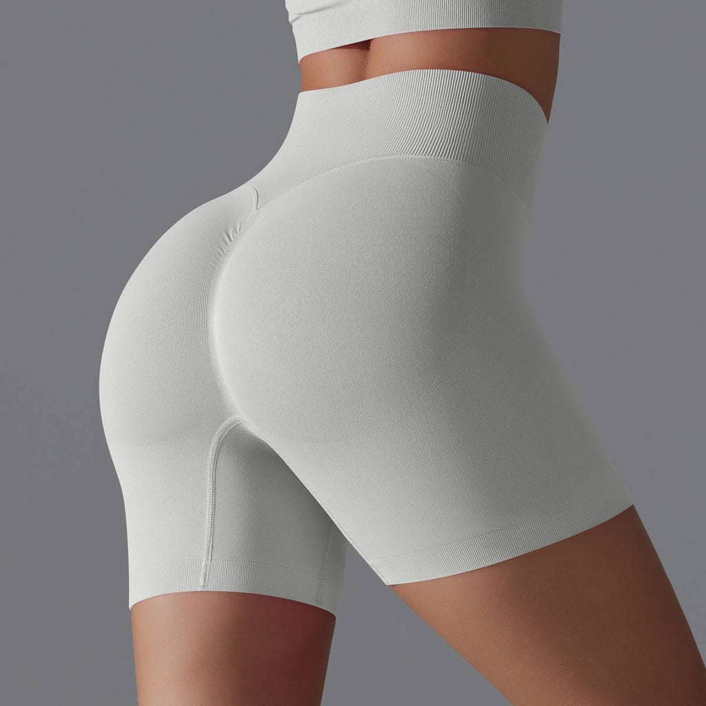 Womens Yoga Sportswear 90% nylon 10%spandex Seamless Shorts Y-6666 print logo 16