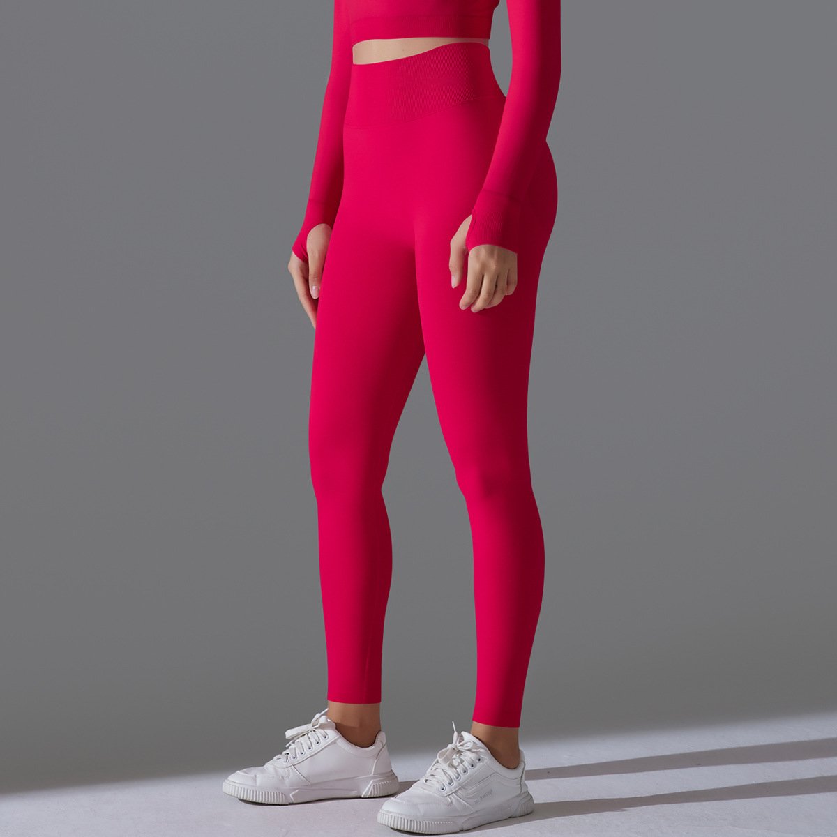 Womens Fitness Yoga 90%nylon 10%spandex Leggings Y-6666 print logo 32