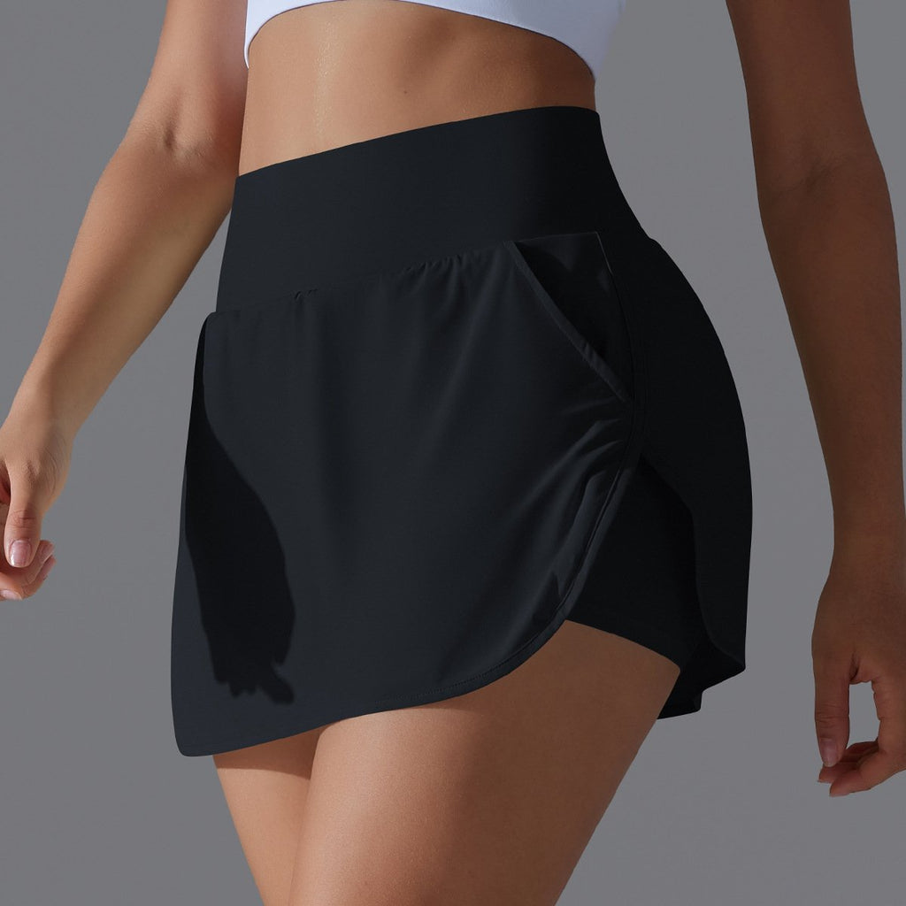 Womens Fitness Workout 75%Nylon 25%Spandex Skirts Y-7030 print logo 53