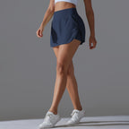Womens Fitness Workout 75%Nylon 25%Spandex Skirts Y-7030 print logo 43